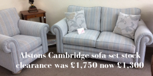 Alstons Cambridge sofa sale